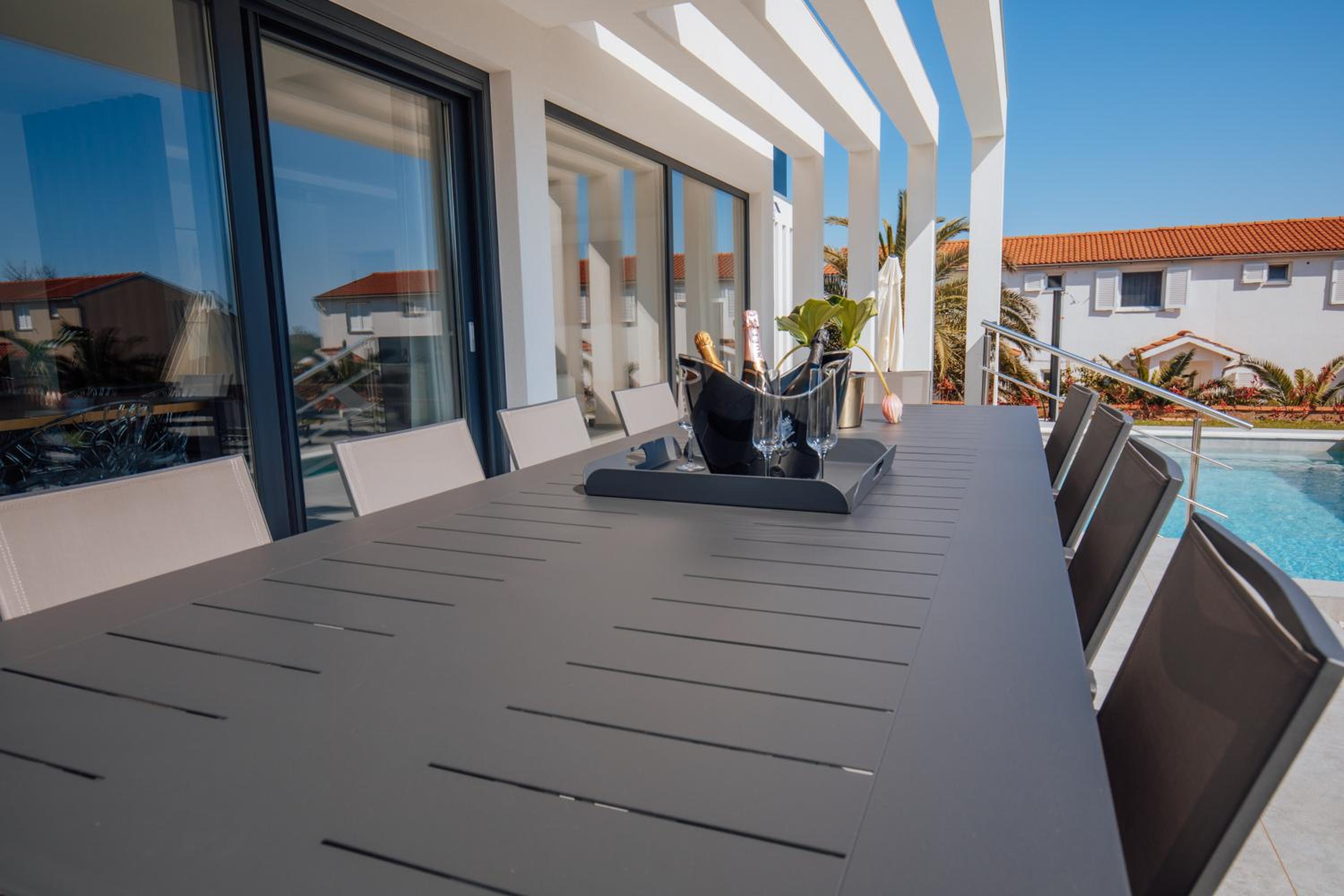 Villa Andris-luxury villa near sandy beach - by TRAVELER tourist agency KRK view 2