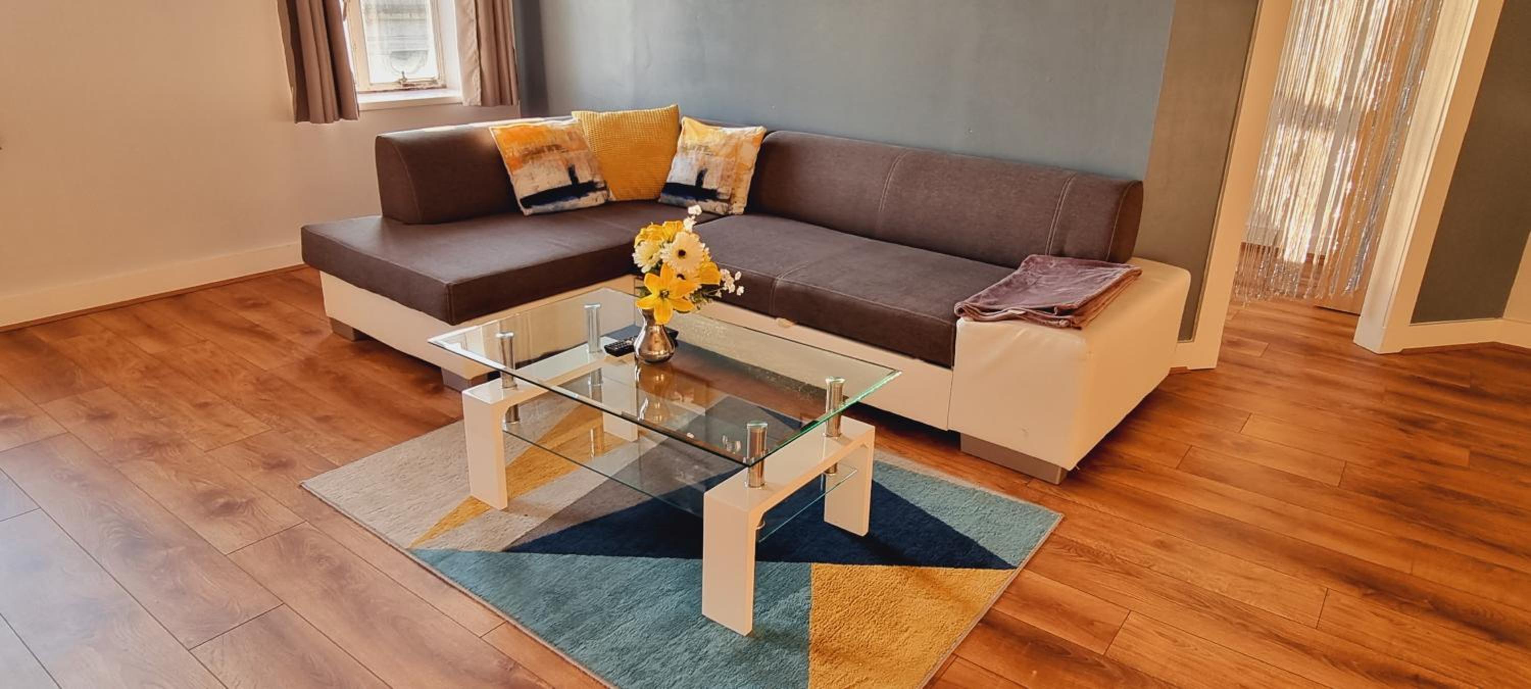 Modern and spacious Swansea centre apartment view 2