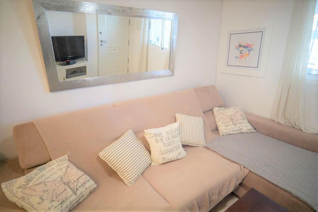Spacious ground floor apartment overlooking the beautiful communal pool