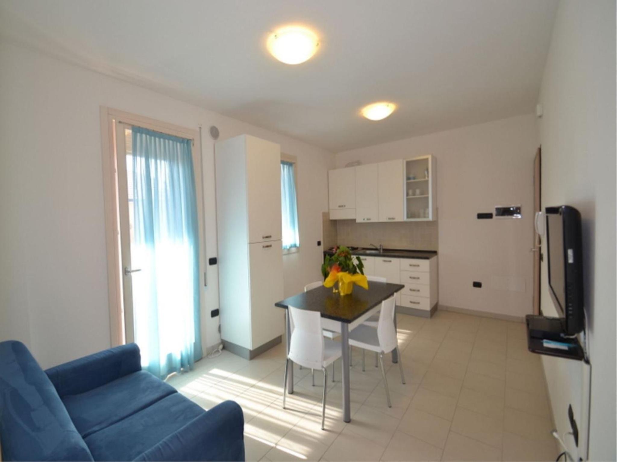 Modern apartment with two balconies view 3
