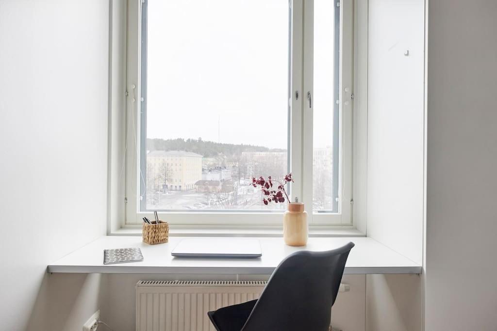 Rauhallinen kolmio omalla saunalla Tampereen keskustassa