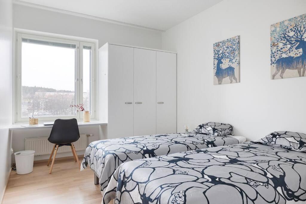 Rauhallinen kolmio omalla saunalla Tampereen keskustassa