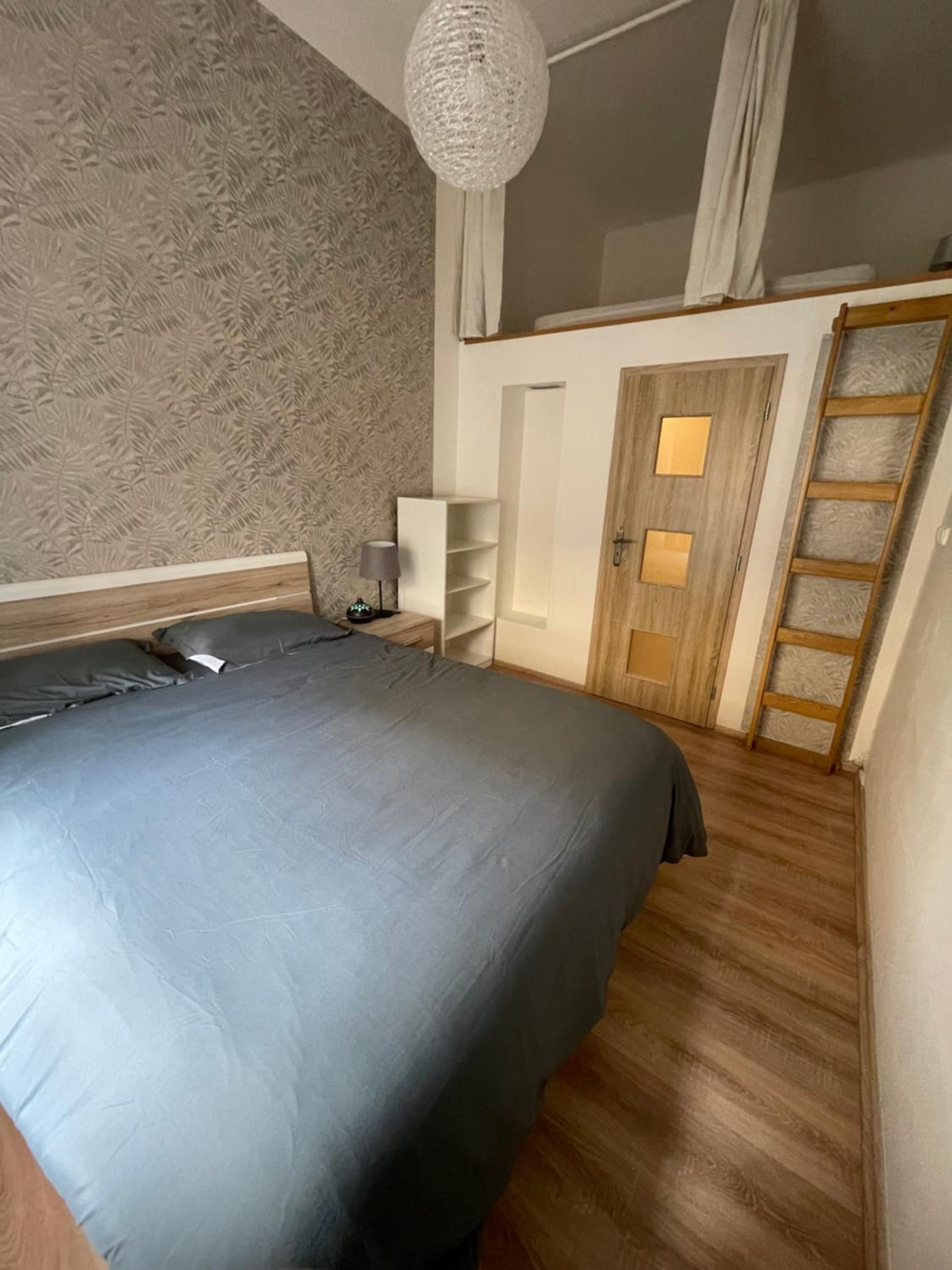 Wenceslas Square Two-floor Apartment