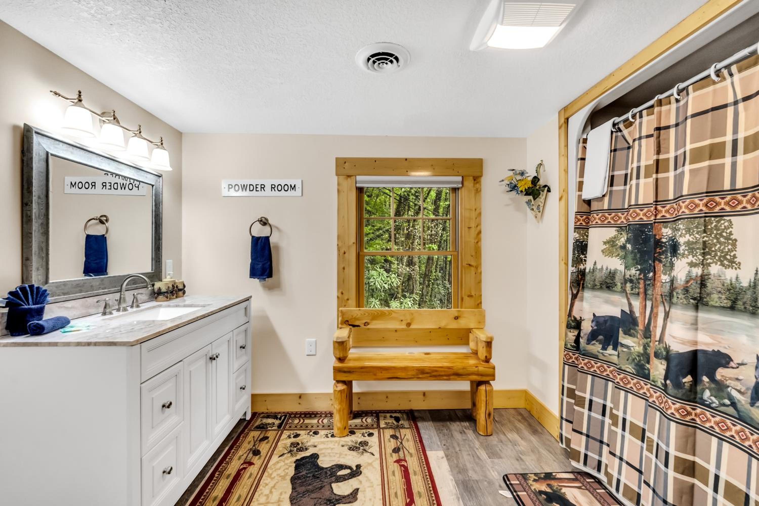 Rambling Bear on Cove Creek, Hot Tub, WIFI, 560 FREE tickets each paid day!!! view 2