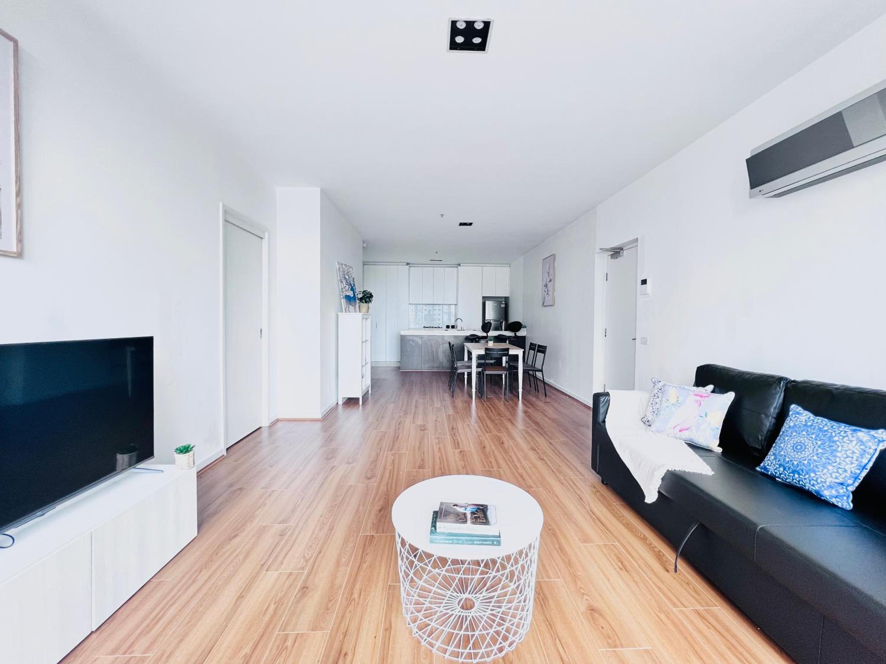 MelbCBD Central NYE Fireworks large 3BR2BTH GymPool