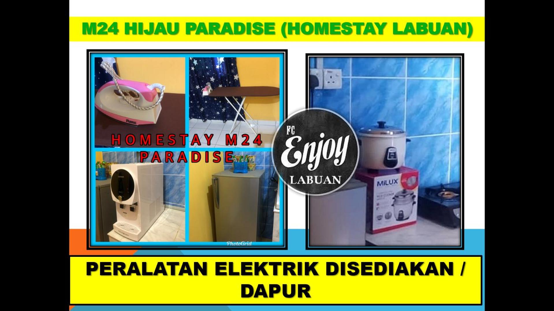 HOMESTAY HIJAU BLOK M24 VVIP GROUND FLOOR TAMAN MUTIARA WP Labuan photo 4