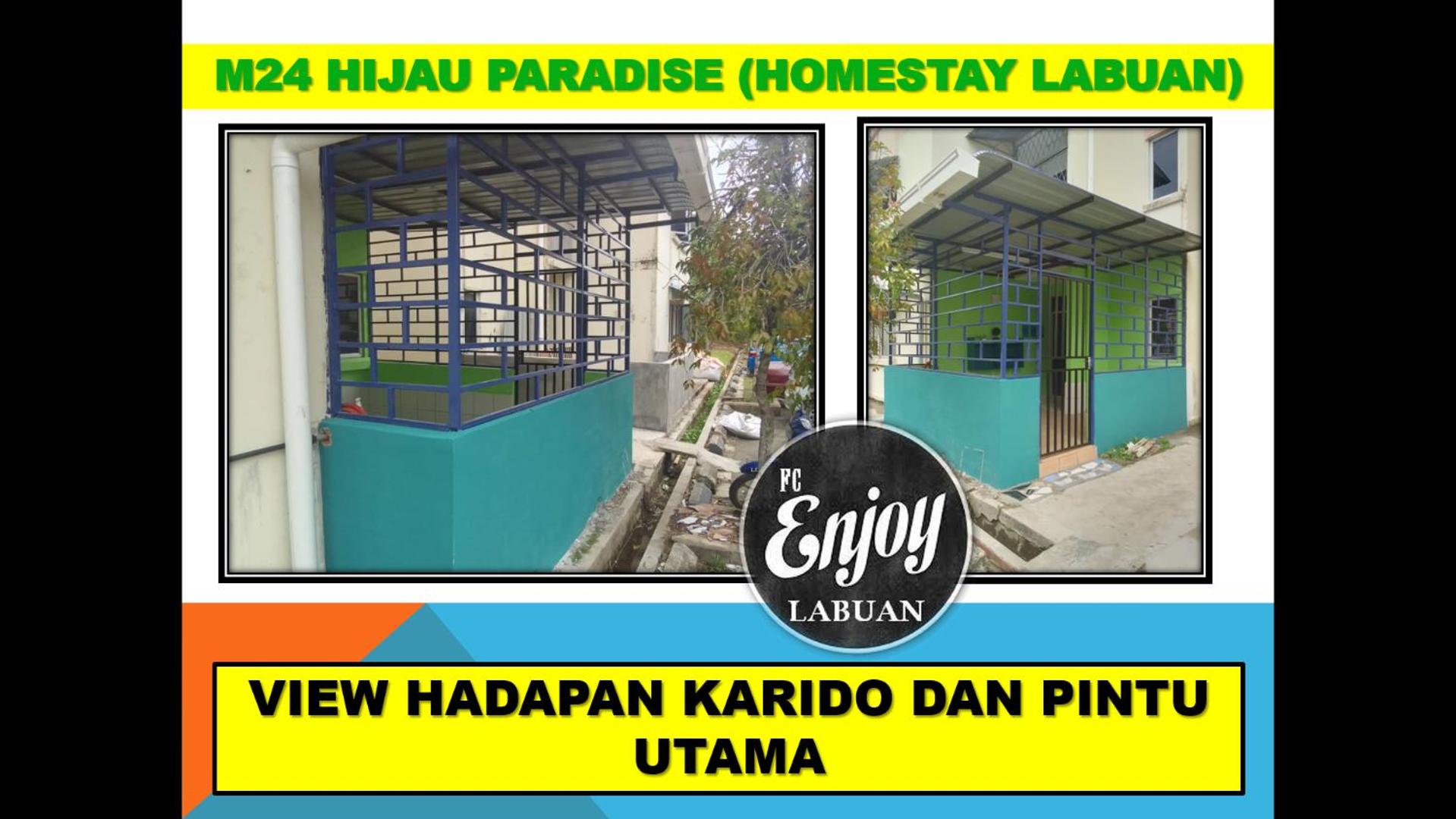 HOMESTAY HIJAU BLOK M24 VVIP GROUND FLOOR TAMAN MUTIARA WP Labuan photo 8