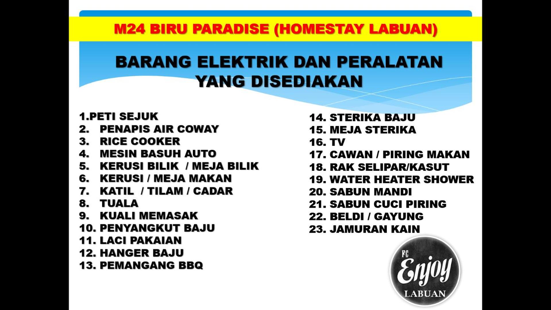 HOMESTAY BIRU BLOK M24 VVIP GROUND FLOOR TAMAN MUTIARA WP Labuan view 5
