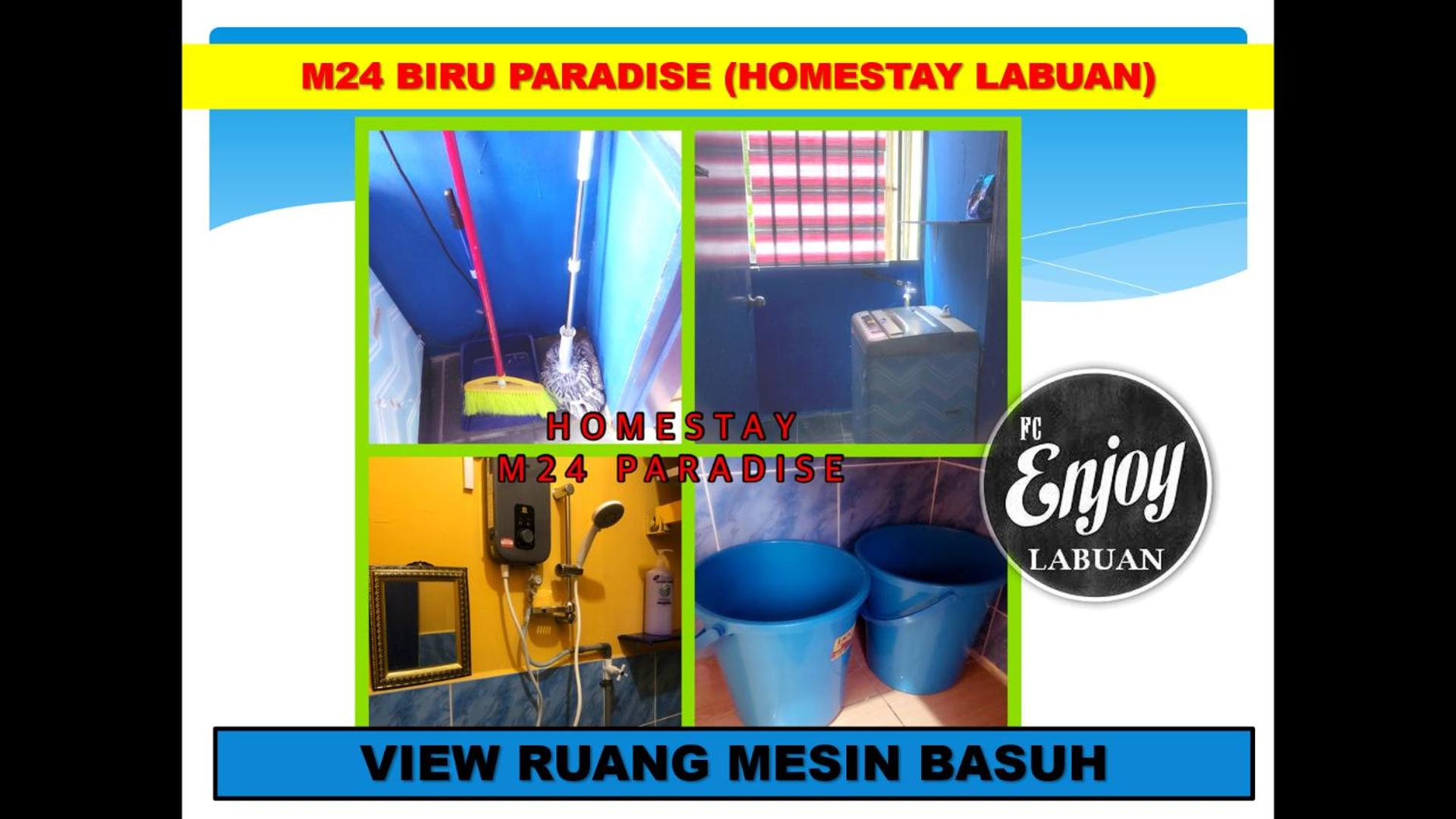 HOMESTAY BIRU BLOK M24 VVIP GROUND FLOOR TAMAN MUTIARA WP Labuan view 2