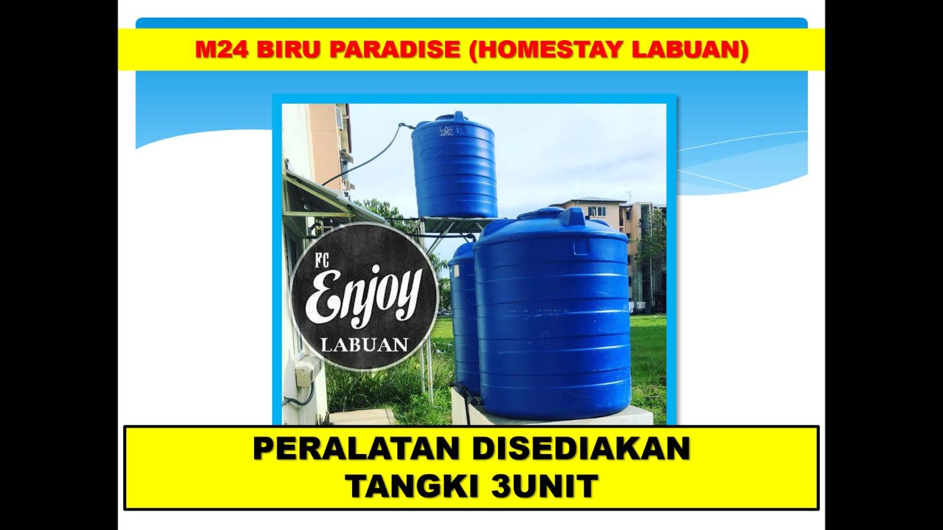 HOMESTAY BIRU BLOK M24 VVIP GROUND FLOOR TAMAN MUTIARA WP Labuan view 4
