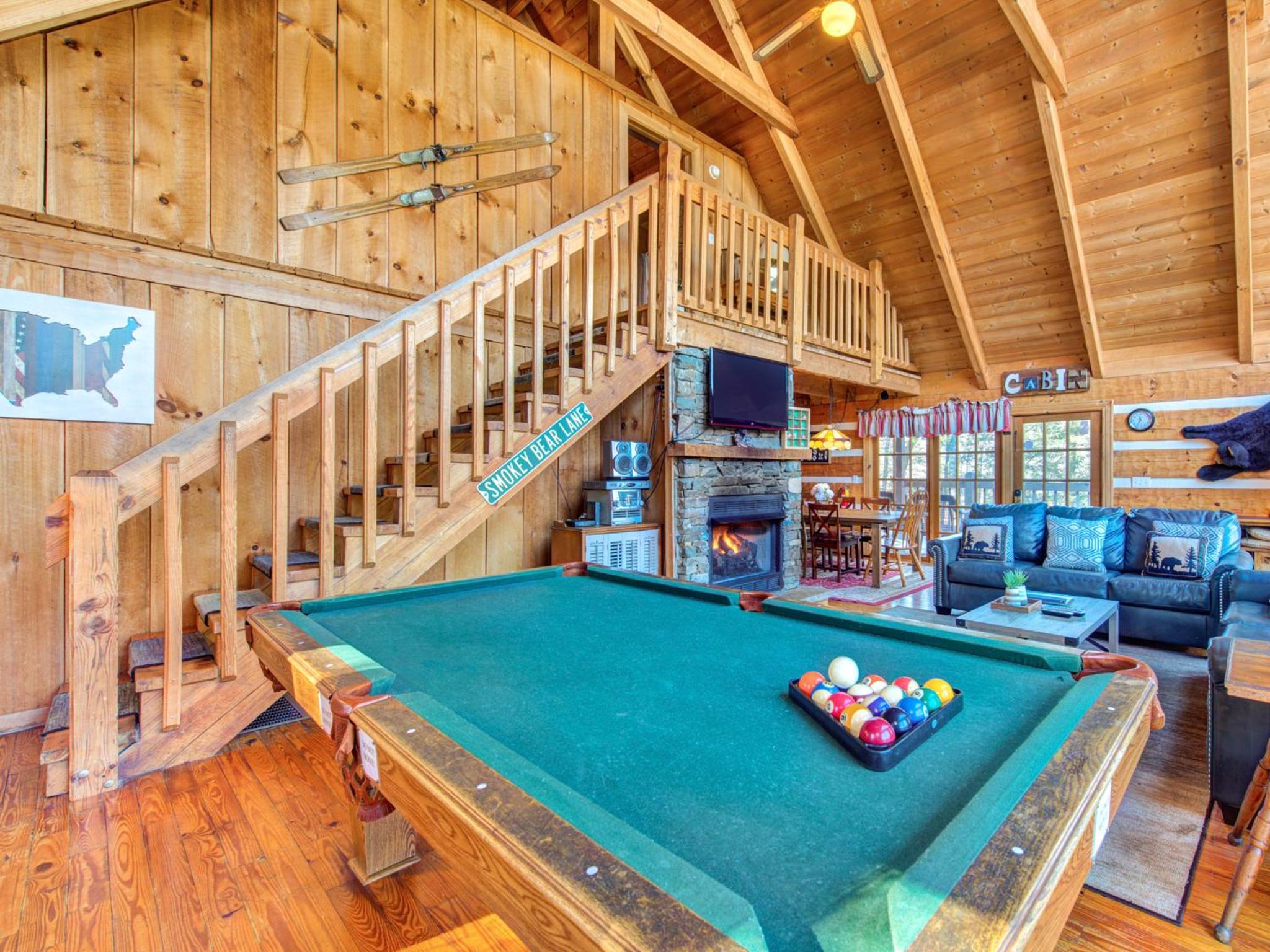 Bear Cave Haus view 3