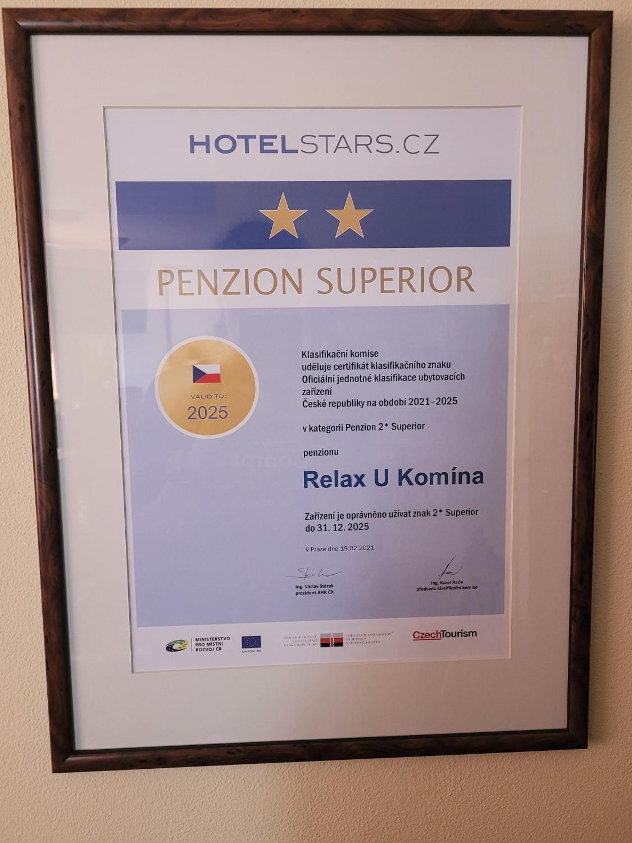 Pension RELAX U Komína