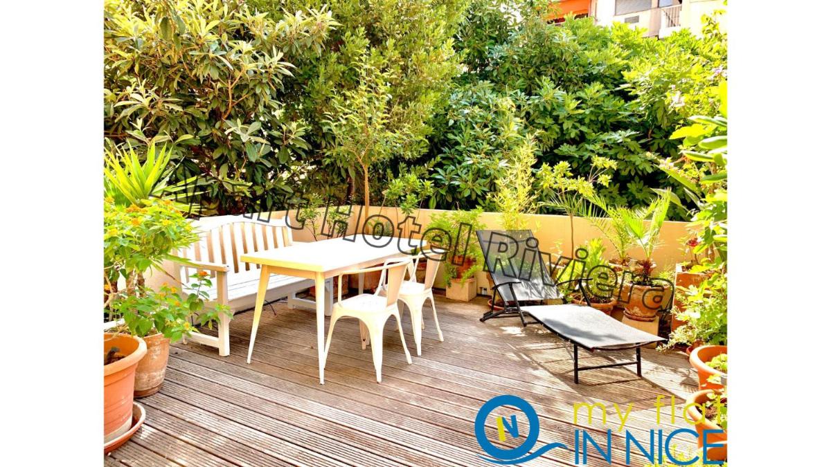 ApartHotel Riviera - Grimaldi Coeur de Ville - Large Studio AC with bigger South Terrace - Hyper Centre - 5mn plage- TERRASSE ESPRIT view 2