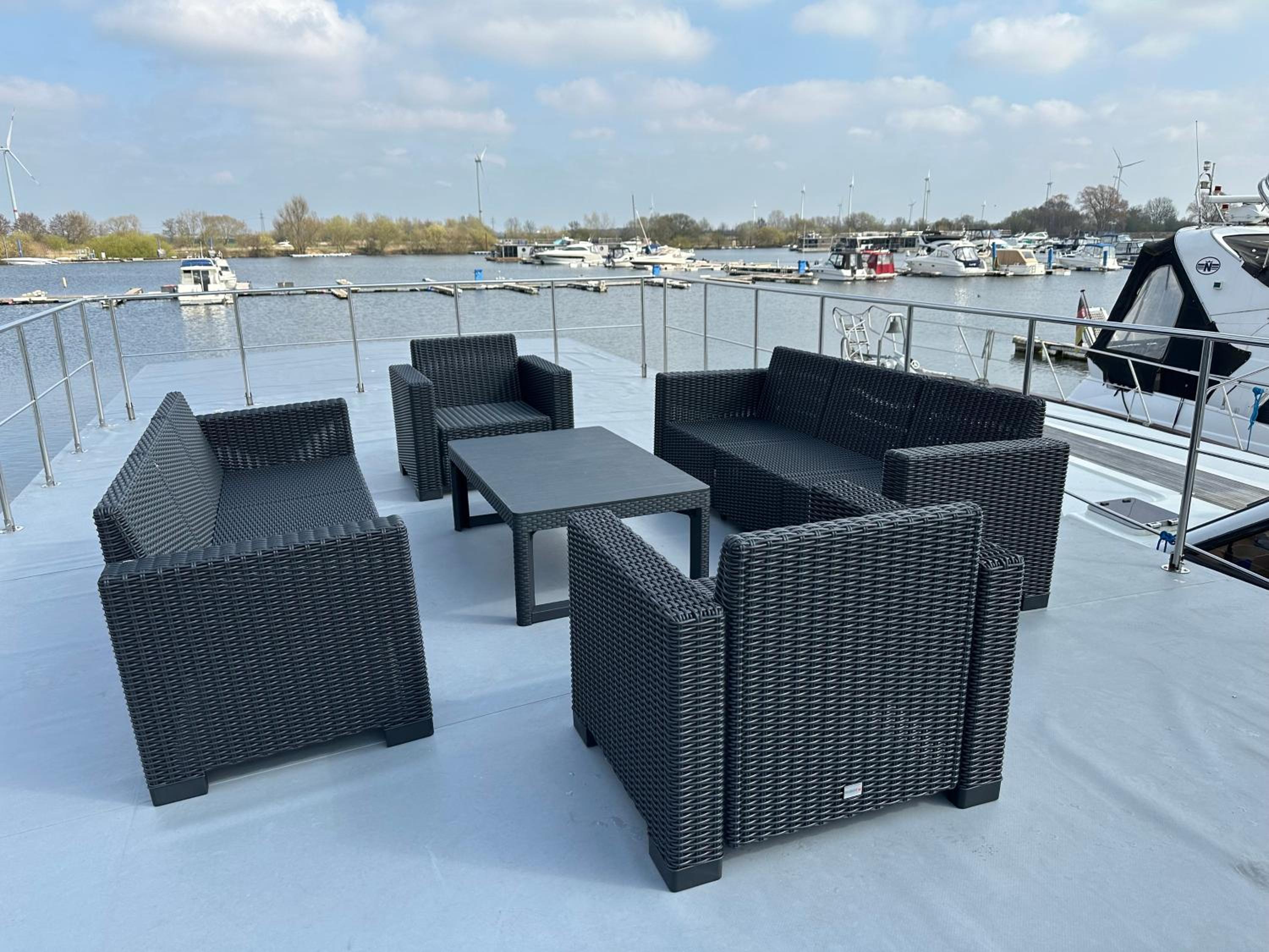 Hausboot La Mare Seeblick