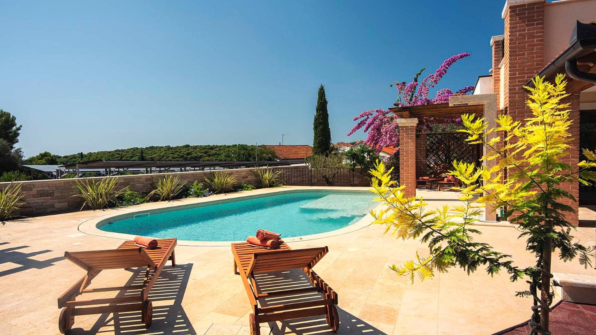 Modern poolside villa in Premantura view 5