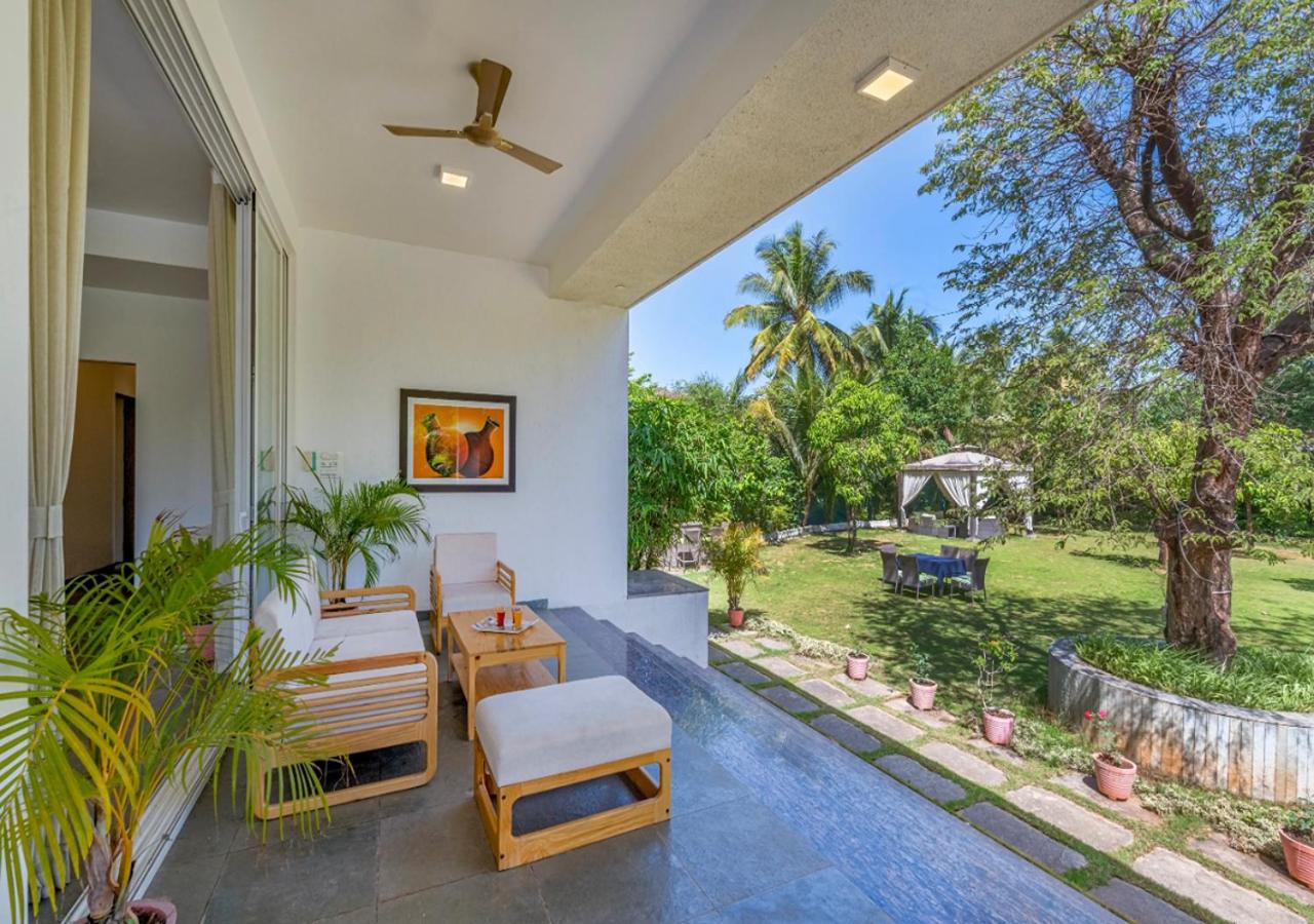SaffronStays 7 Seas - 7BR pool villa with gazebo, bar & lawn, perfect for celebrations near Mandwa Jetty view 5