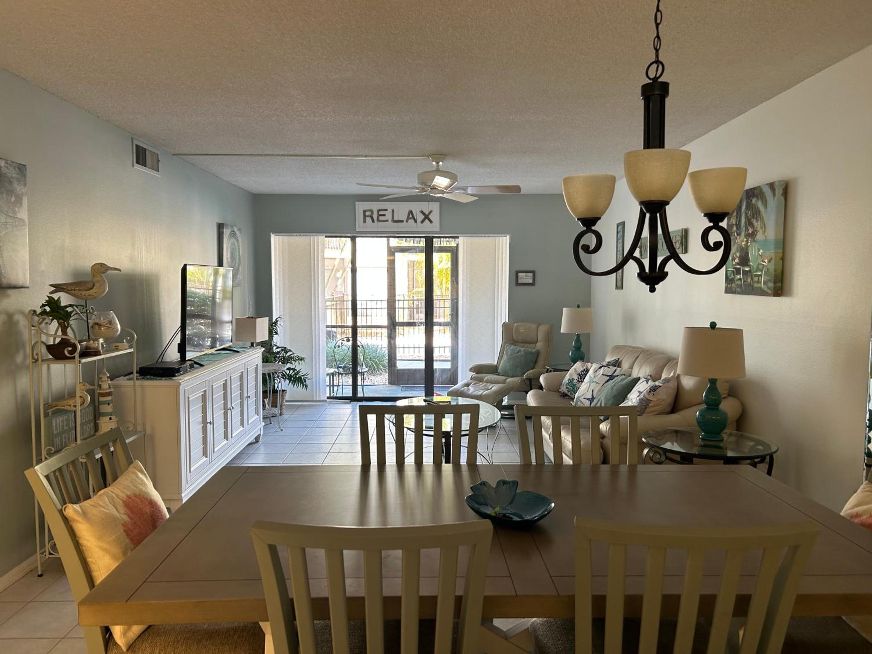 Siesta Key Escape Ground Floor Steps to Heated Pool and Free Trolley view 4