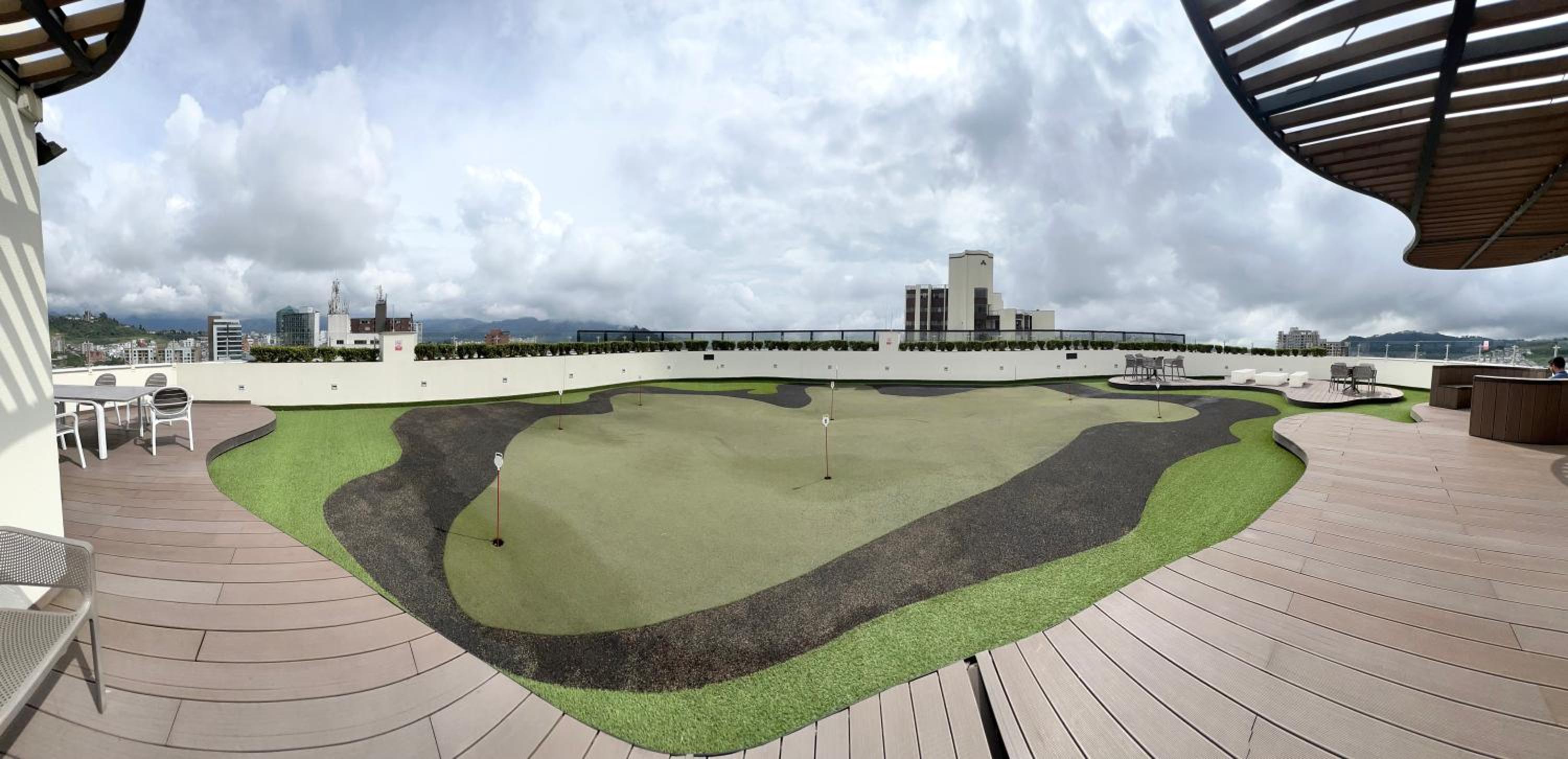 Loft en Avenida Santander, Vista a las montañas
