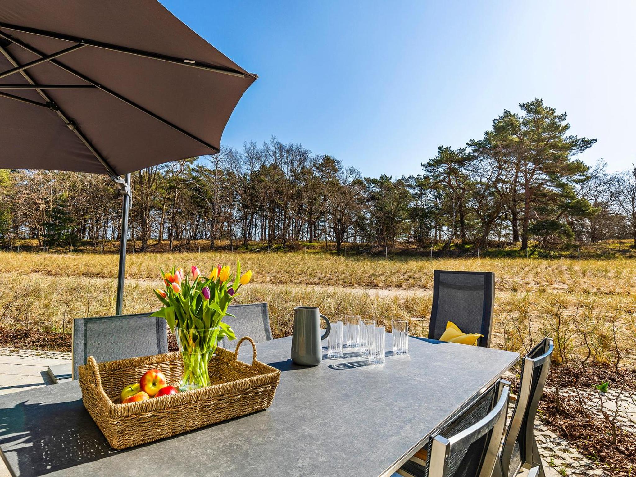 Prora - Ferienwohnung mit 2 Terrassen und Meerblick - TREIBsand
