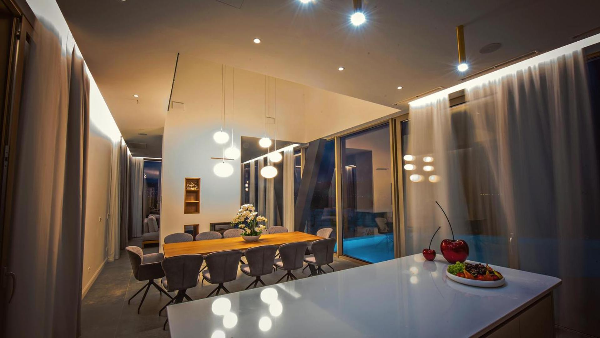 A modern villa in Zmijavci with a gym, tennis and basketball court view 2