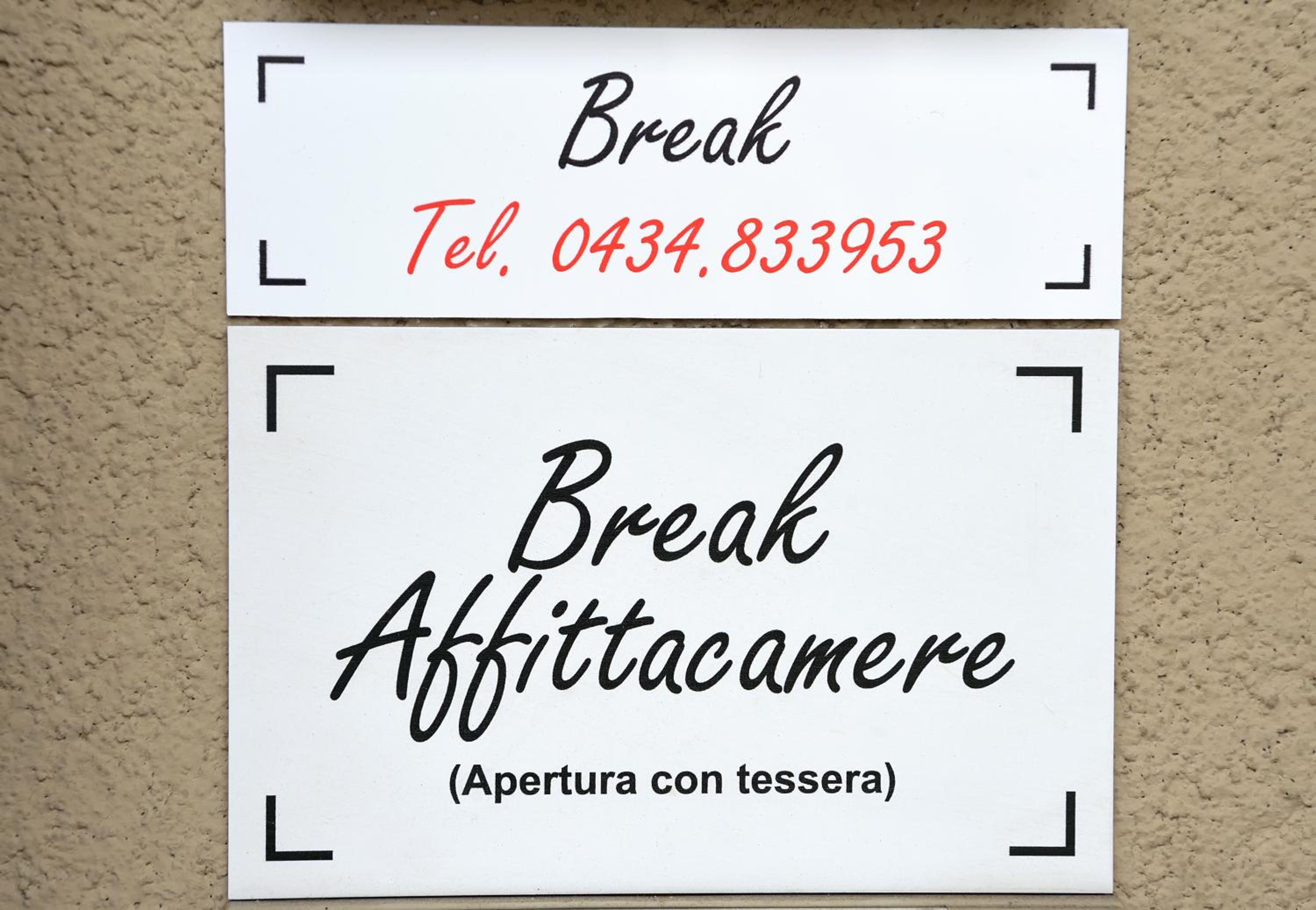 Break Affittacamere