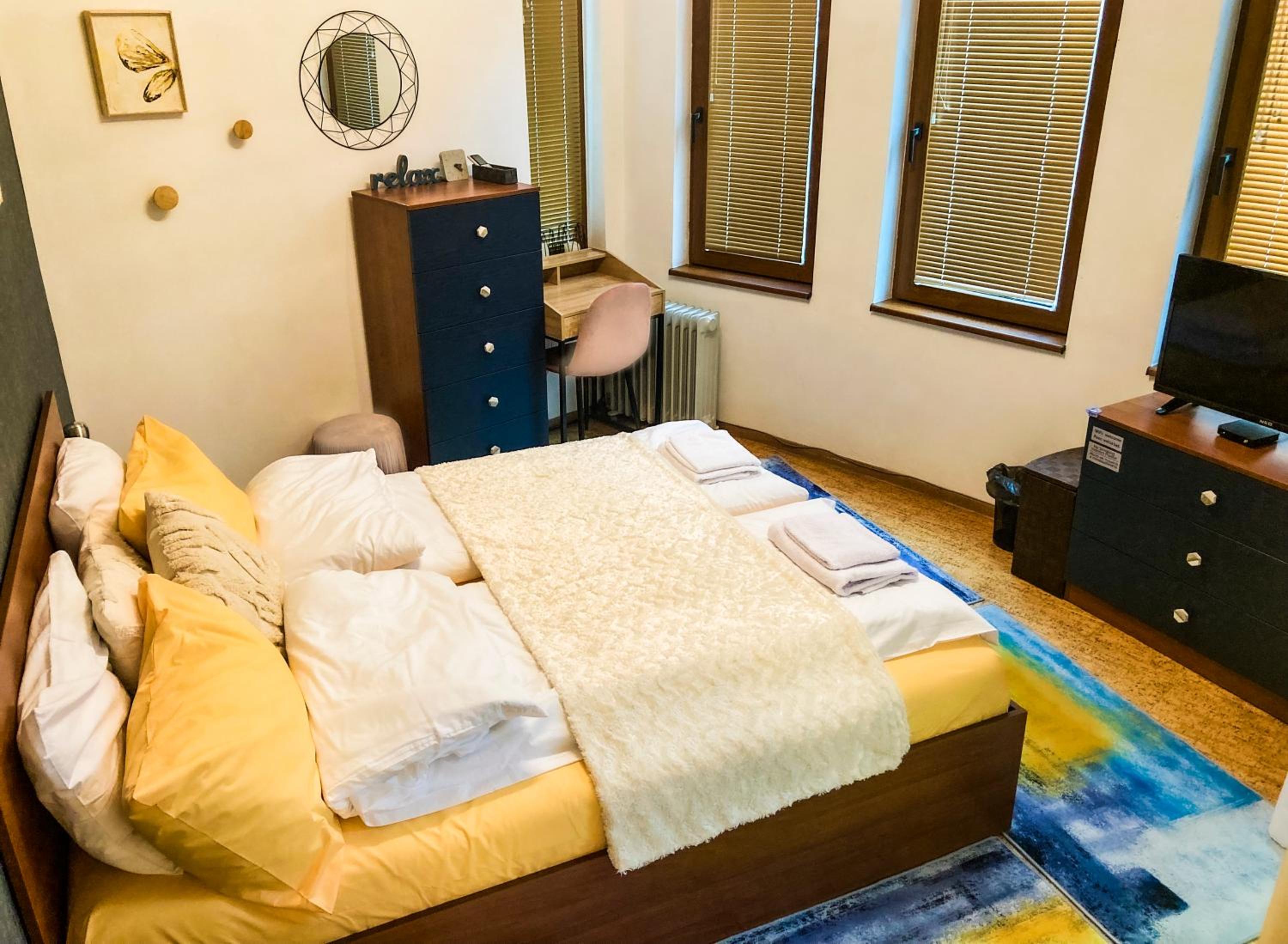 Two Bedroom Apartment - Alexandrovska - Top Location - Central Bus, Train and Marine Stations, next to Sea Garden and Beach