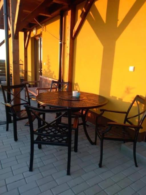 Apartmán s terasou a výhledem na jezero Lipno