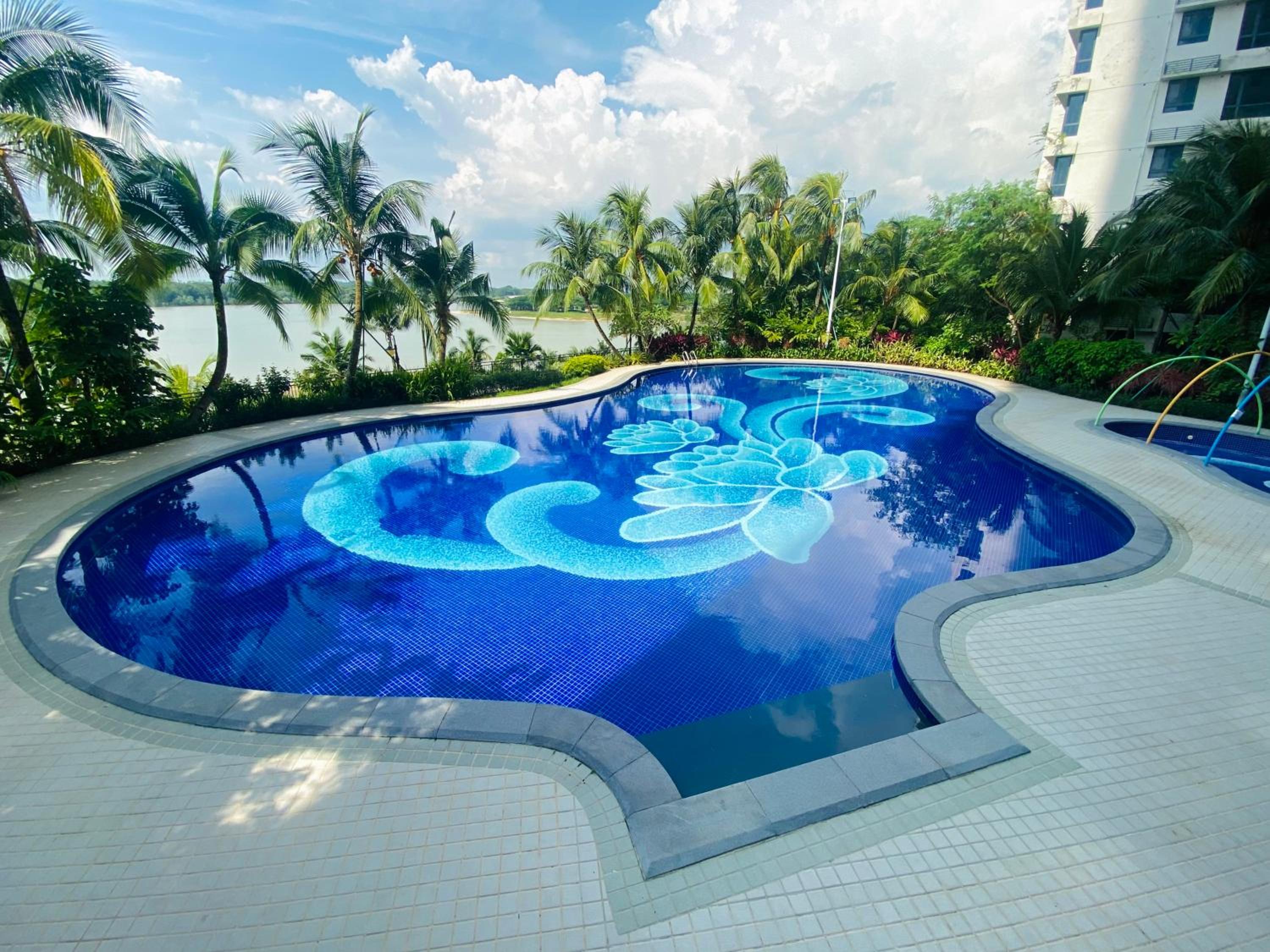 Sea&CityView 2-bedroom Fully Furnished Apartment Forest City #freeWIFI
