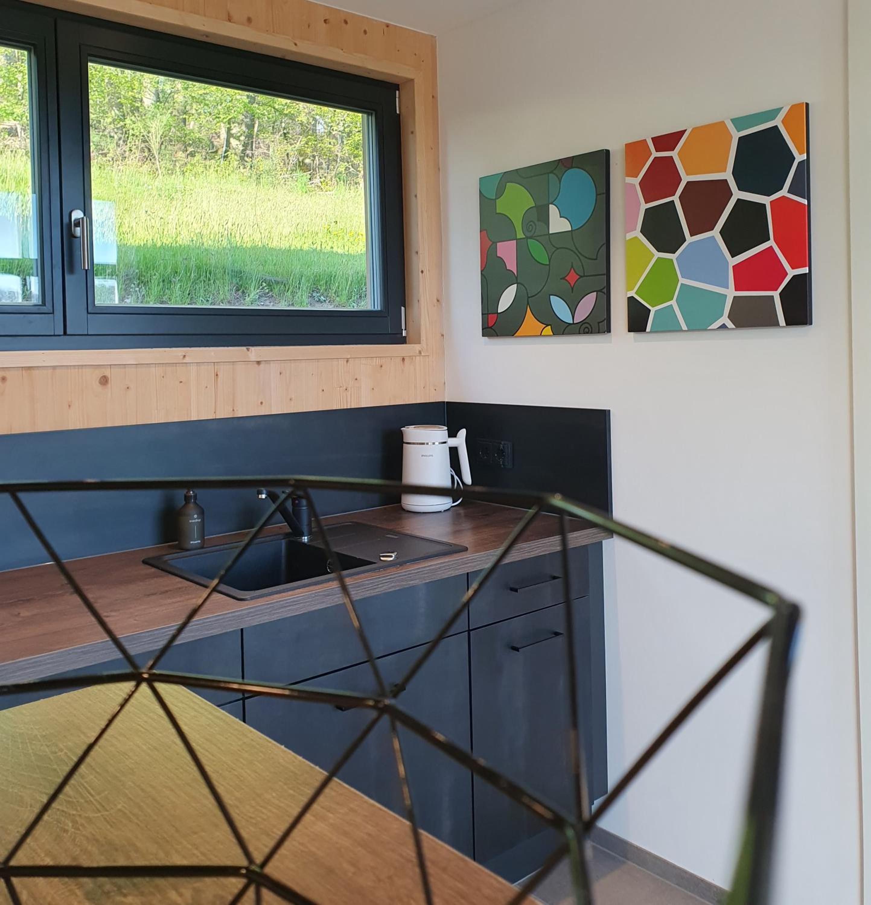 Odenwald-Lodge mit Infrarotsauna und E-Ladestation "Haus Purpur" view 4
