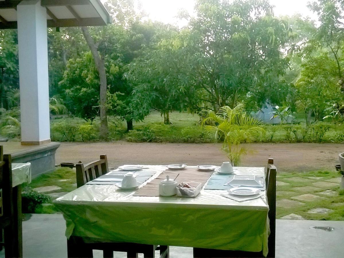 outdoor BBQ area