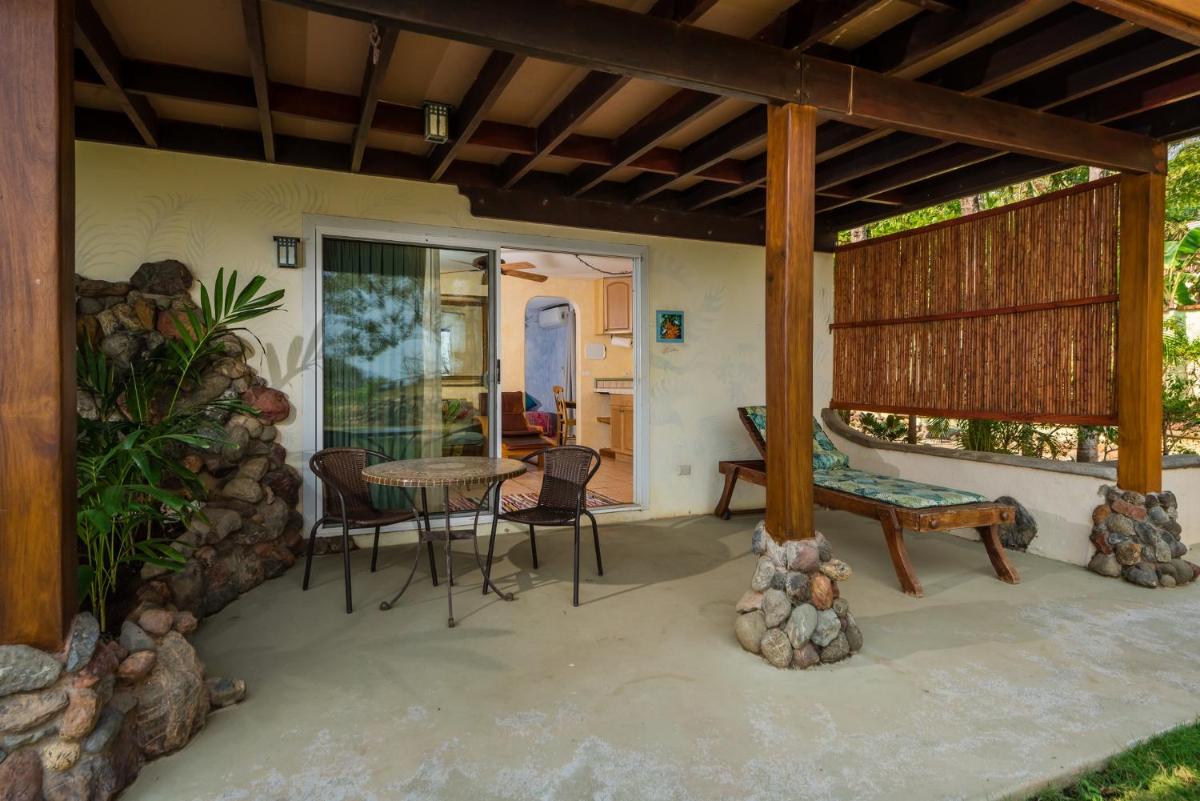 outdoor BBQ area