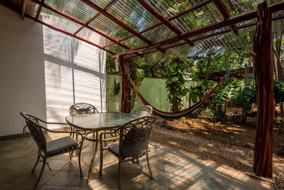 outdoor BBQ area