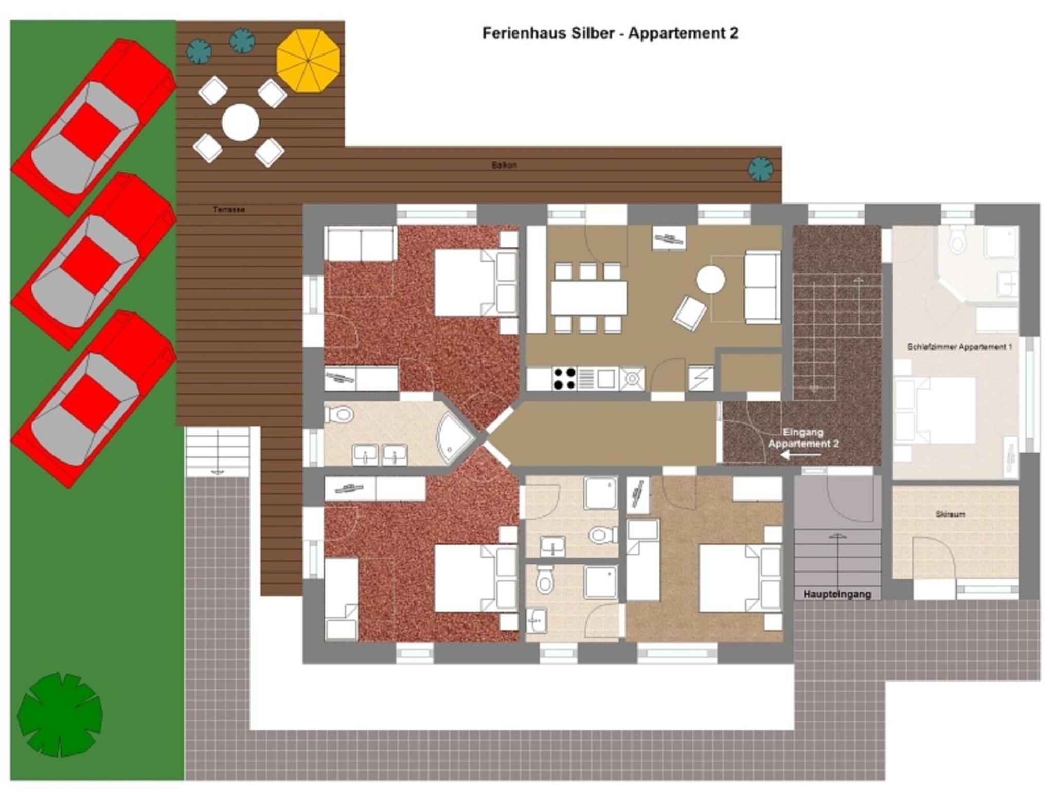 Ferienhaus Silber