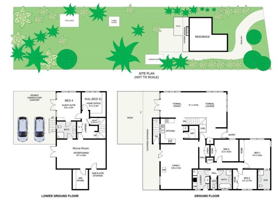 The Grange country retreat, with a birds eye view!