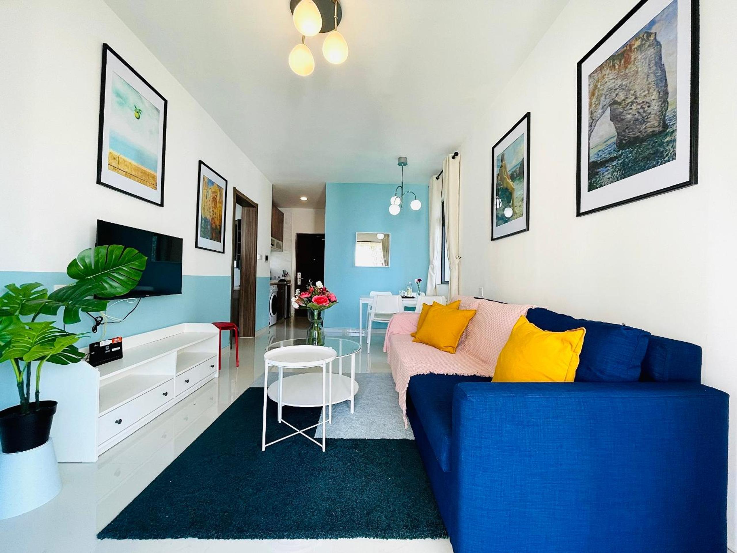 Sea&CityView 2-bedroom Fully Furnished Apartment Forest City #freeWIFI photo 1