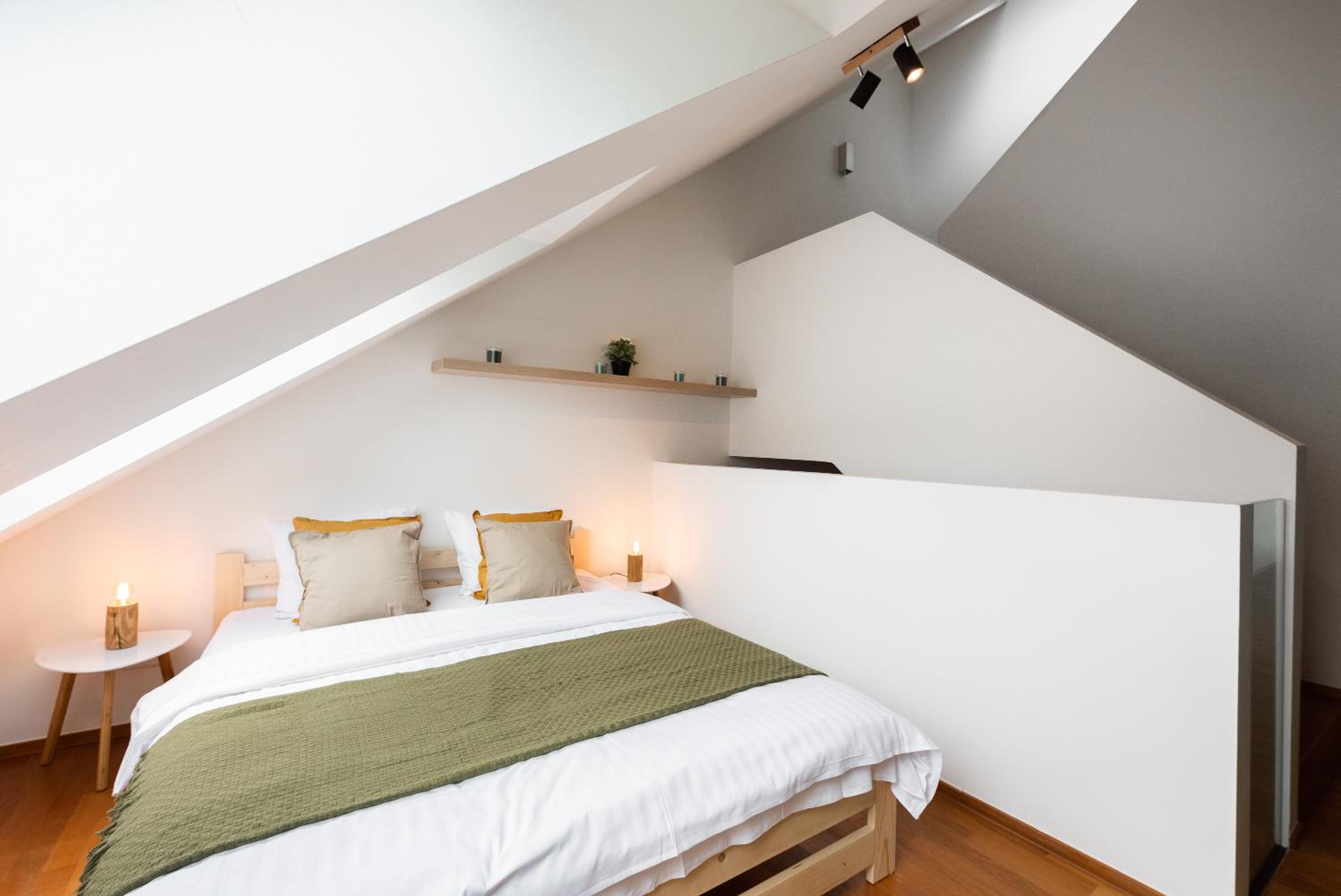 Stylish penthouses featuring a terrace in Prague