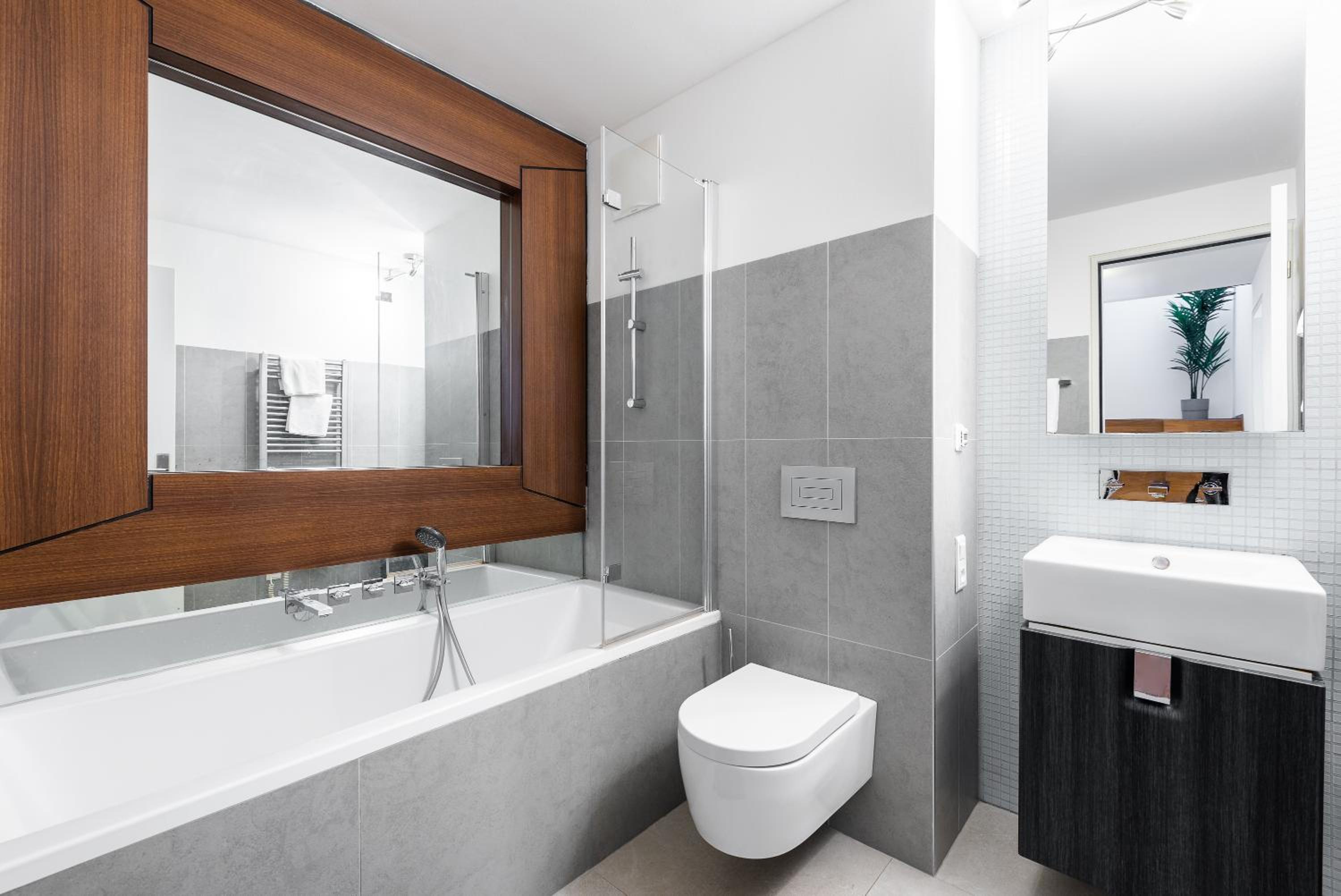 Stylish penthouses featuring a terrace in Prague