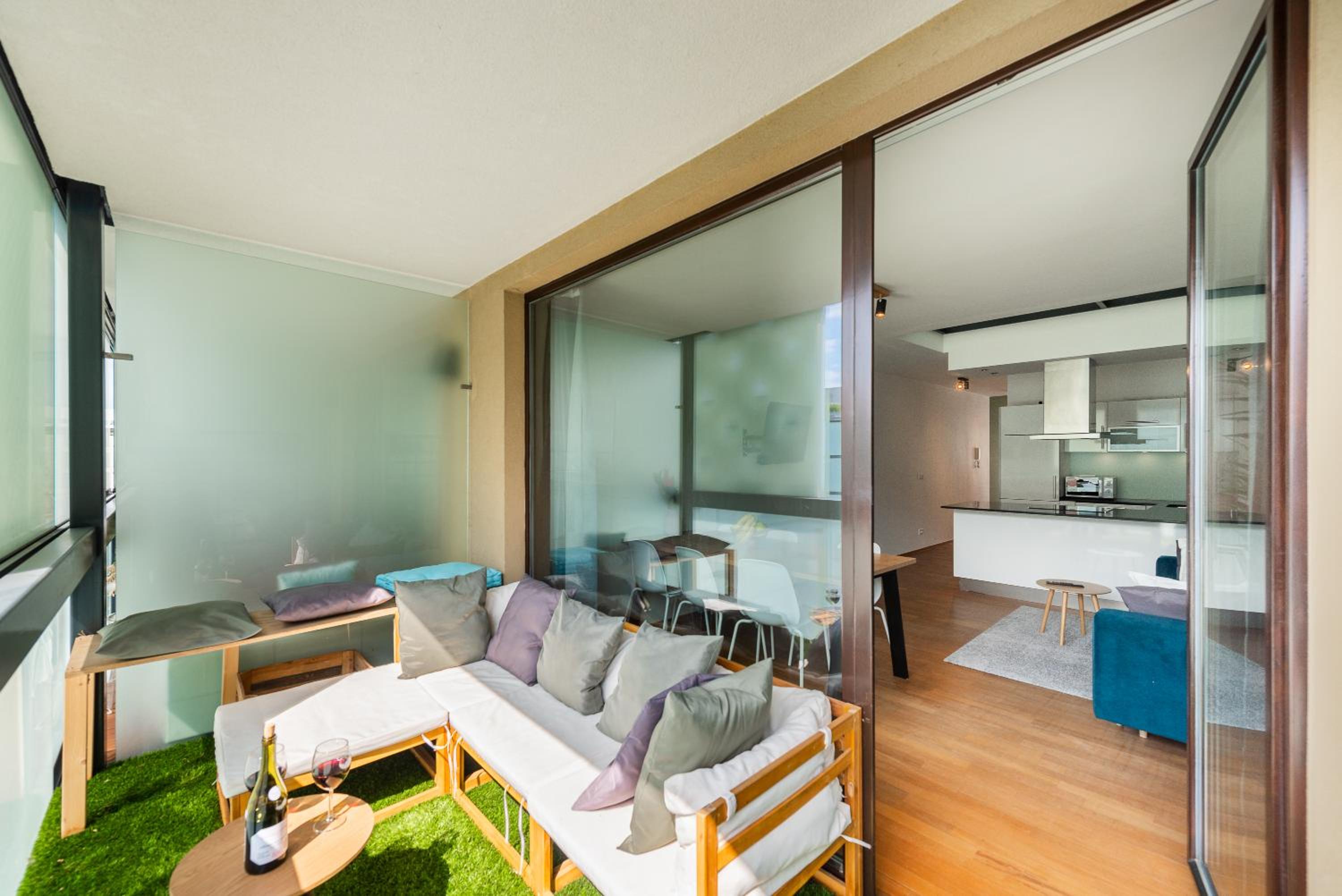 Stylish penthouses featuring a terrace in Prague
