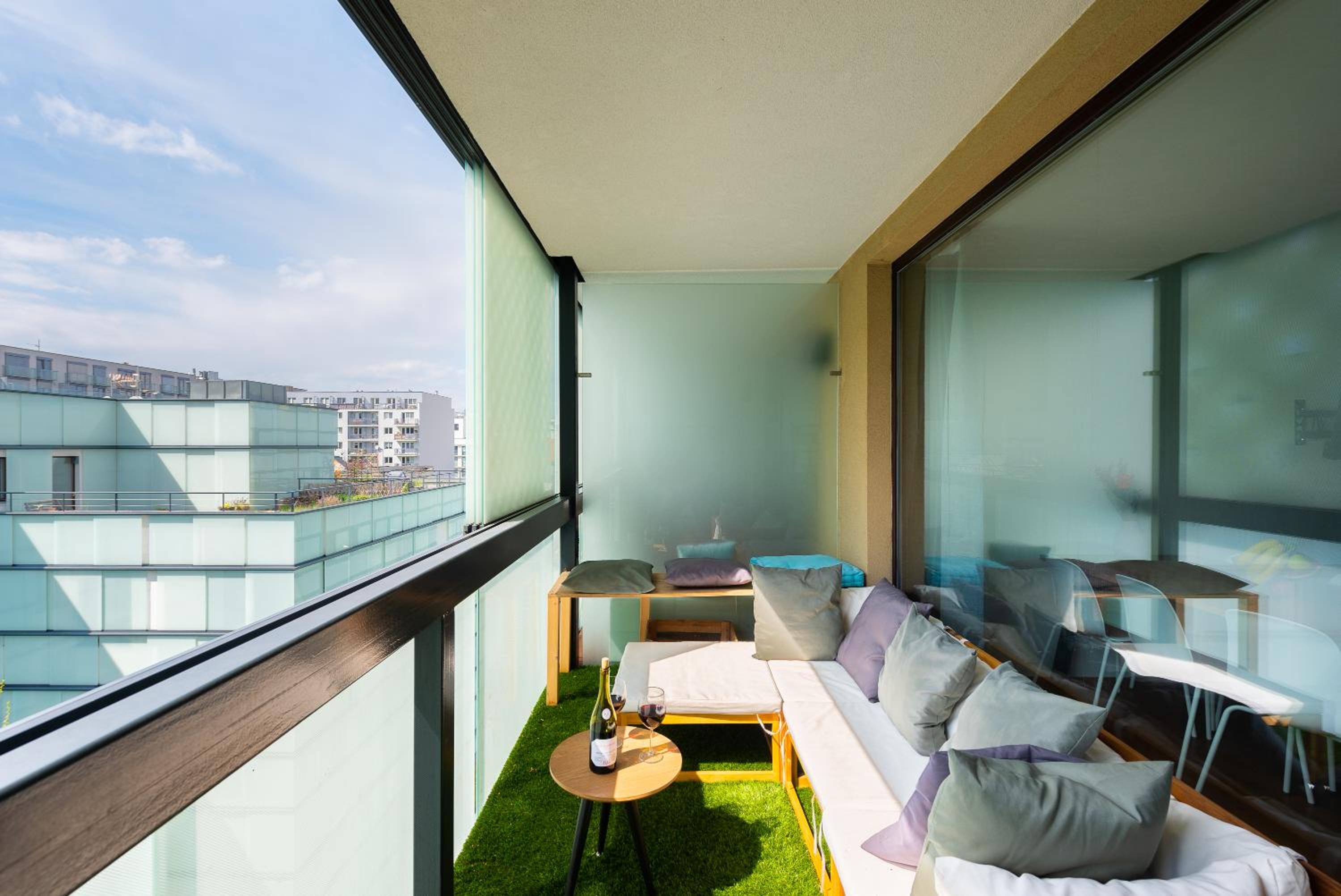 Stylish penthouses featuring a terrace in Prague