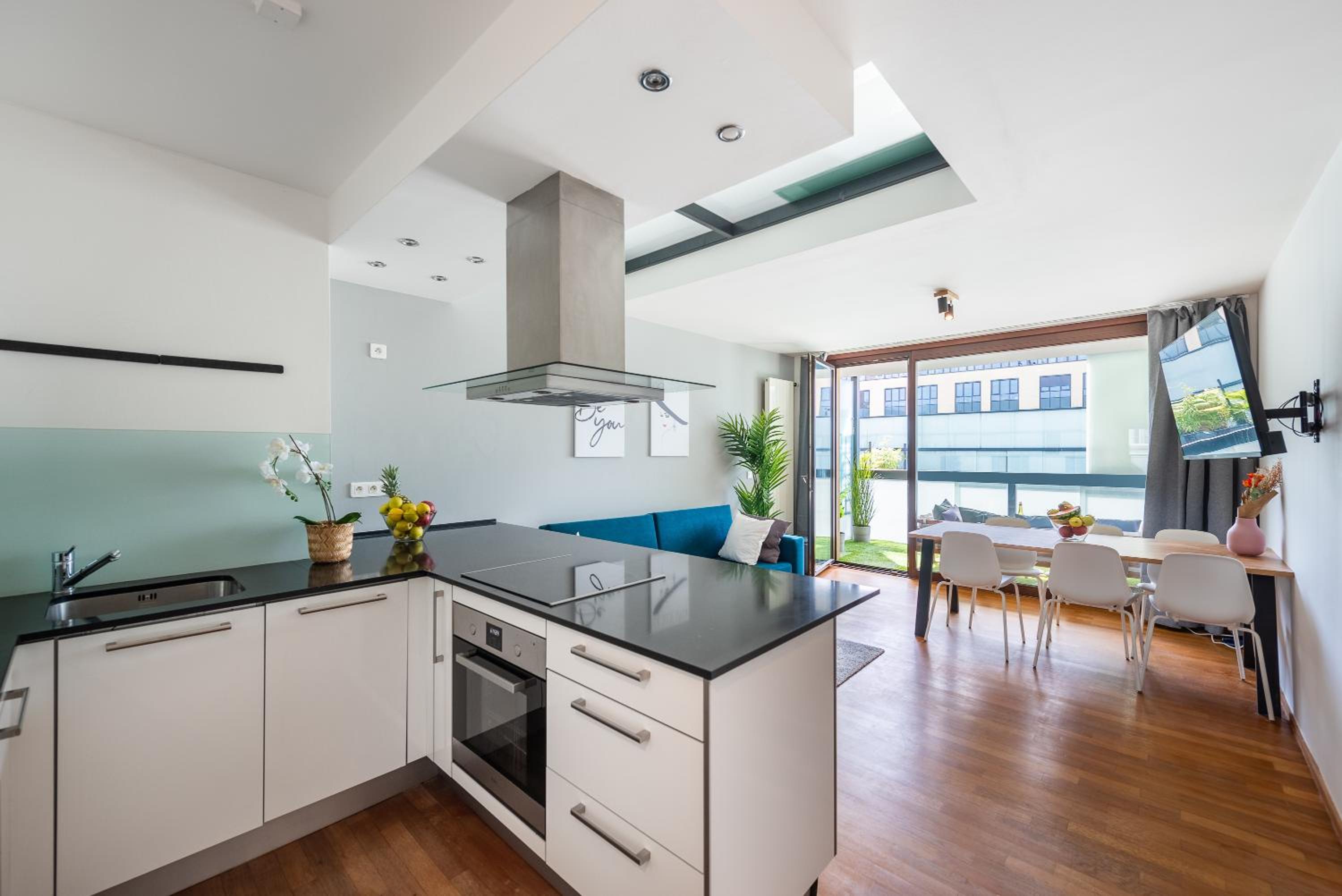 Penthouse with terrace near the center of Prague
