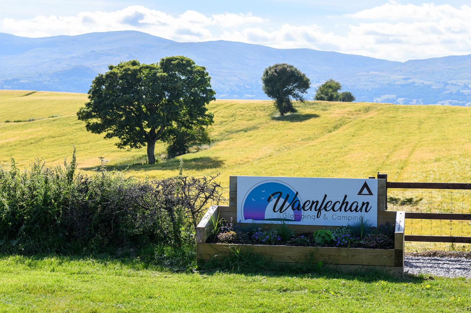 Waenfechan Glamping with Hot Tubs view 2