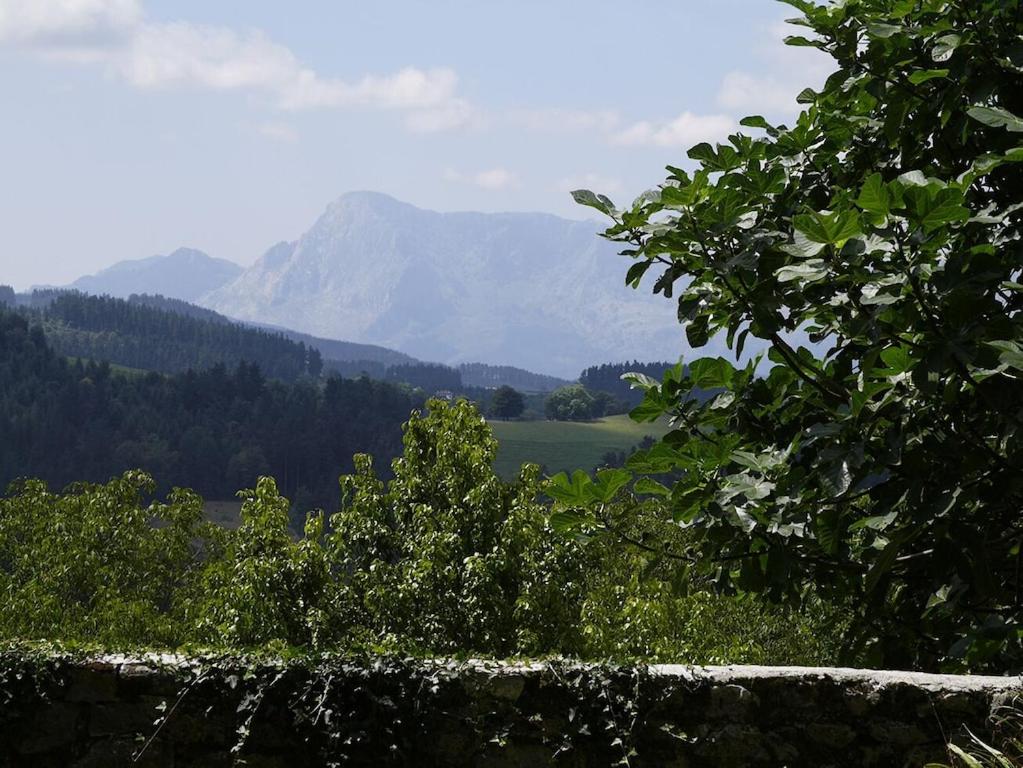 Etxetxobarri, caserío independiente con vistas a la crestería de Anboto