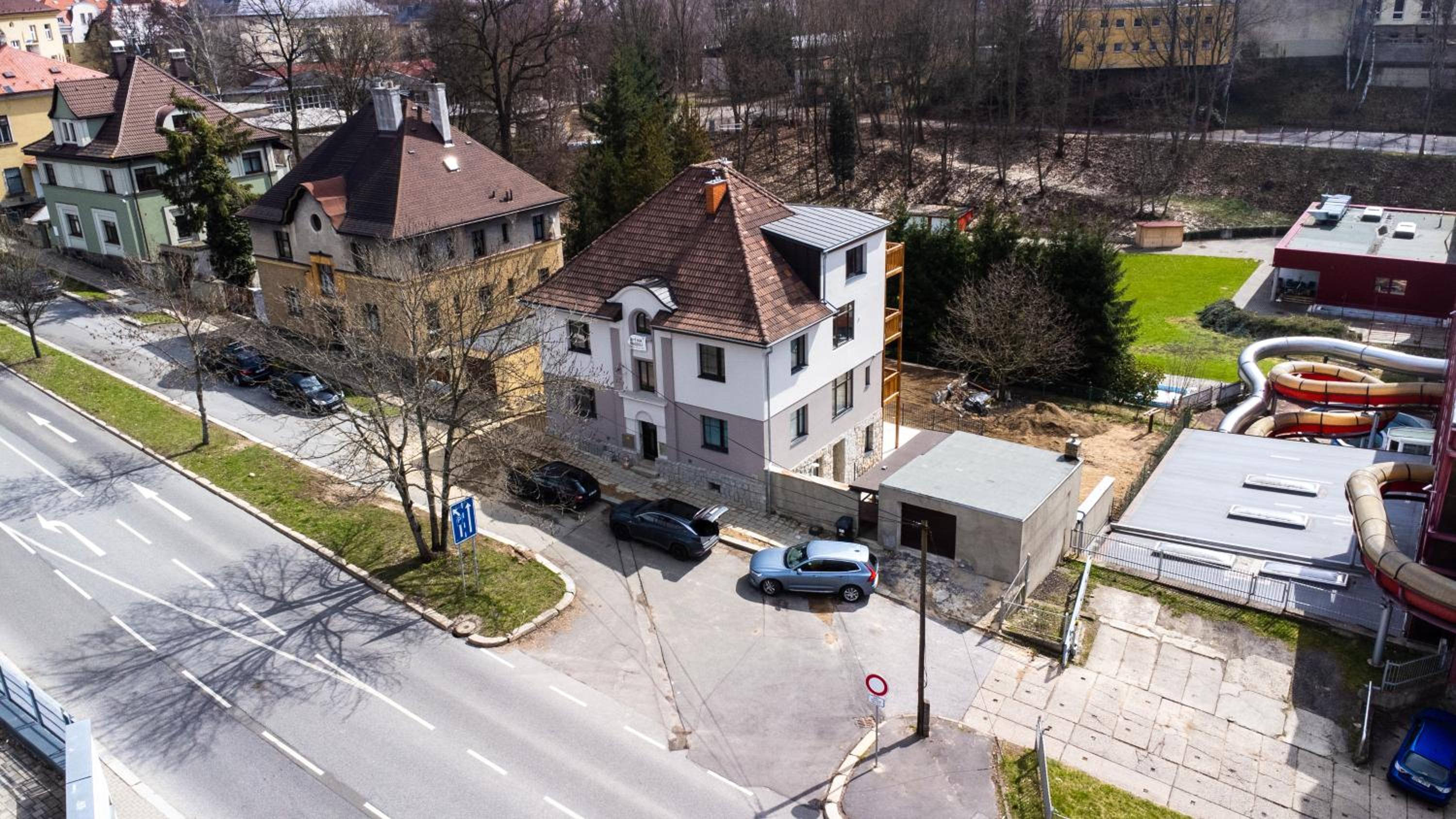 Designový apartmán v centru Liberce