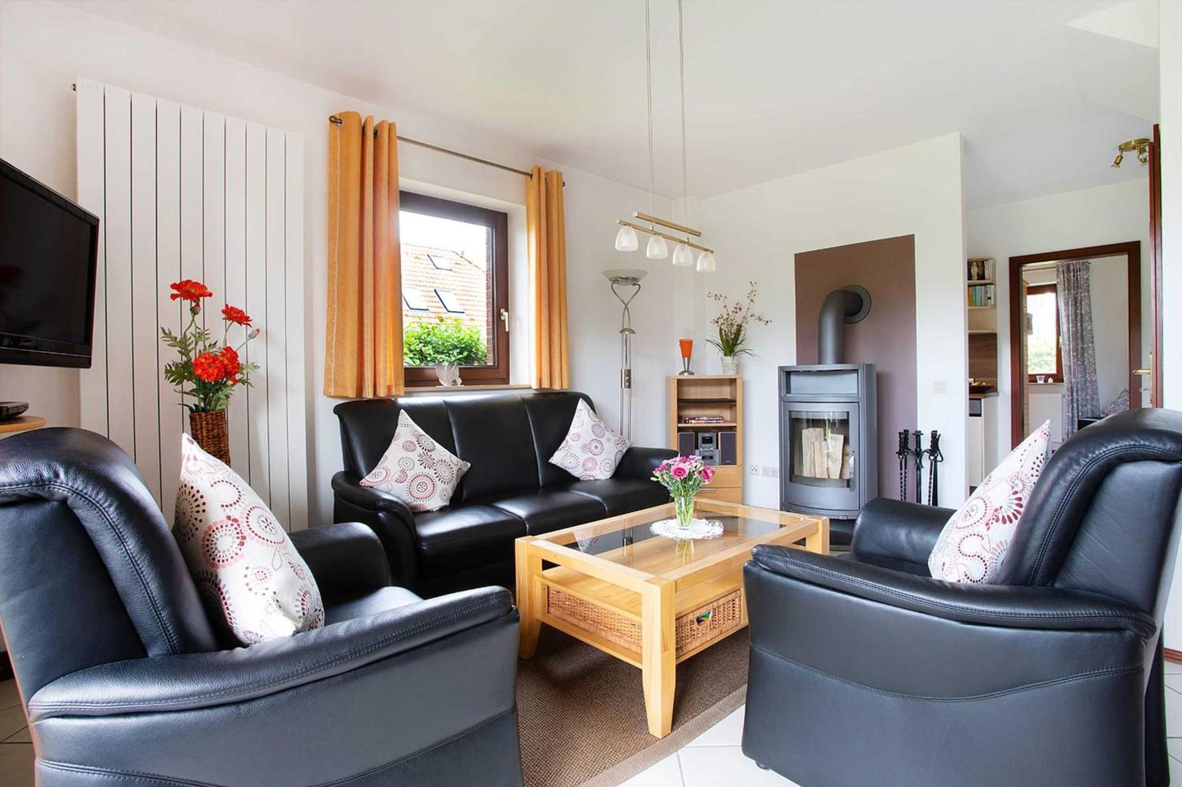 Ferienhaus Britschock mit eingezäuntem Garten und Sauna