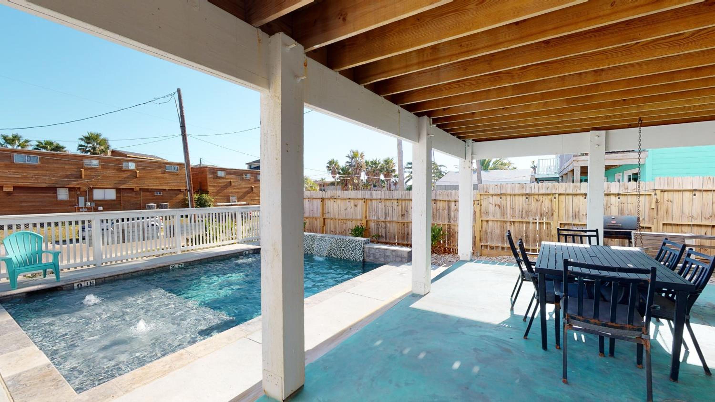 TS528 Cozy and Coastal Home with Private Heated Pool, Golf Cart Included and Close To Beach view 5
