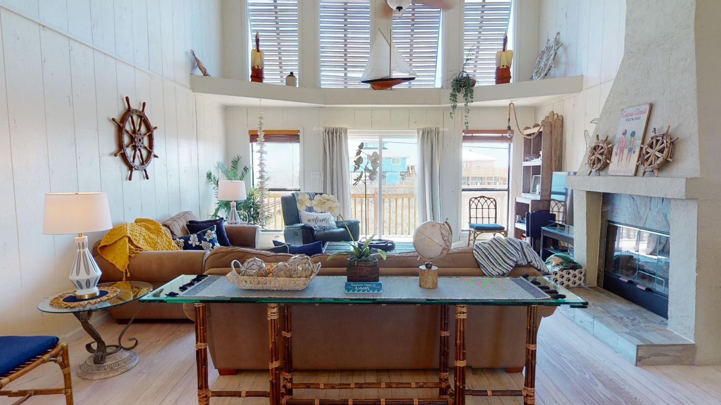 LP8 Pieces of Eight Unique and Rare Beach Home with Gulf Views and Boardwalk view 3