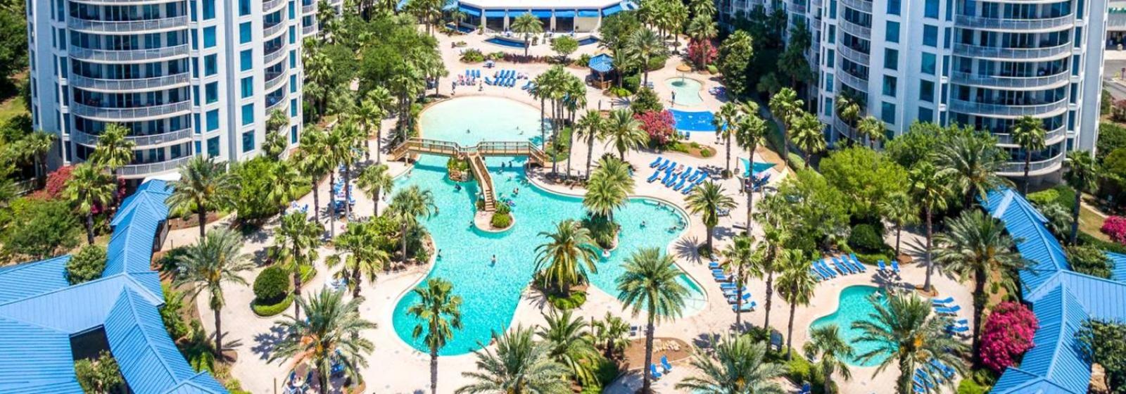 5 Star Resort 6th fl 2BR 2 BATH King Suite Shuttle Pools Family view 5