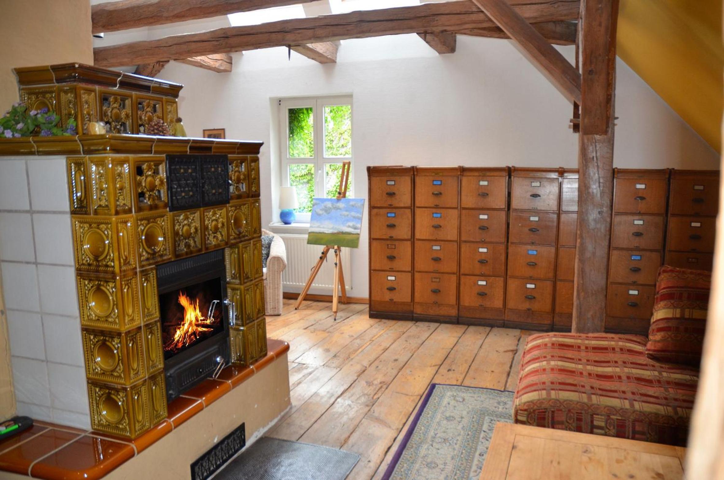 DEB 044 historisches Bauernhaus mit Sauna u Whirlpool