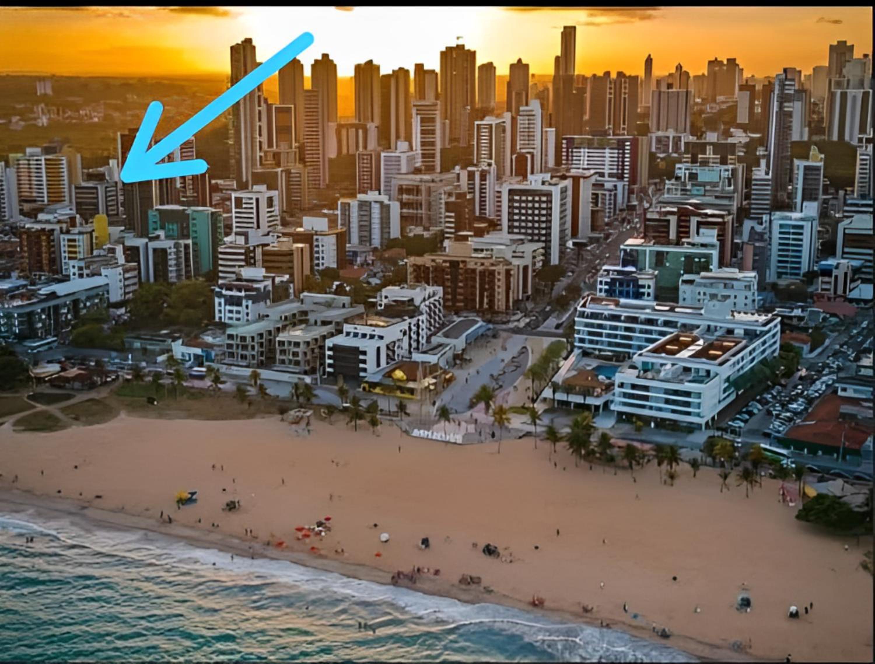 Apartamento Luxuoso perto da praia.
