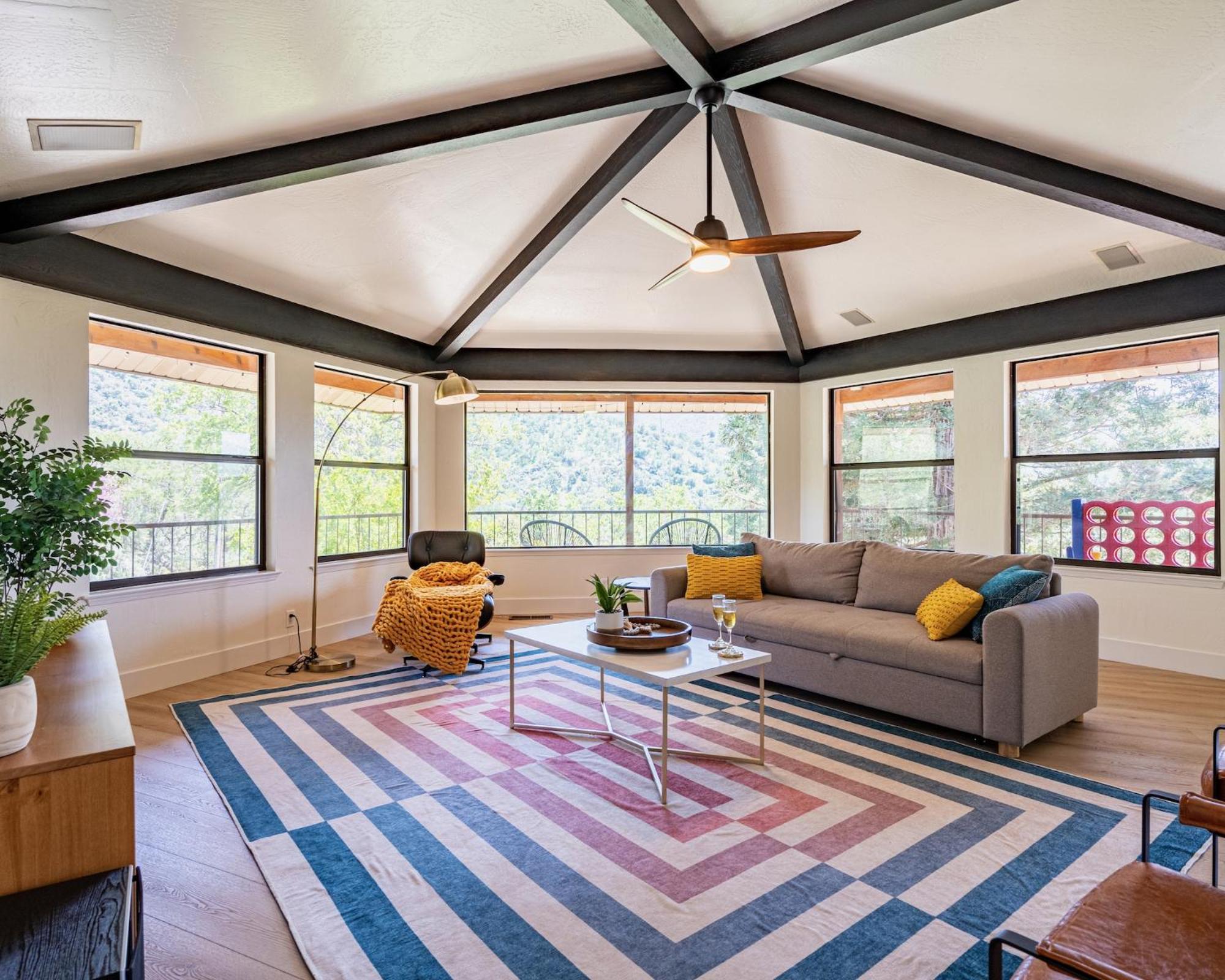 Secluded Mtn Top Family Haven w/Views Spa & Arcade view 5